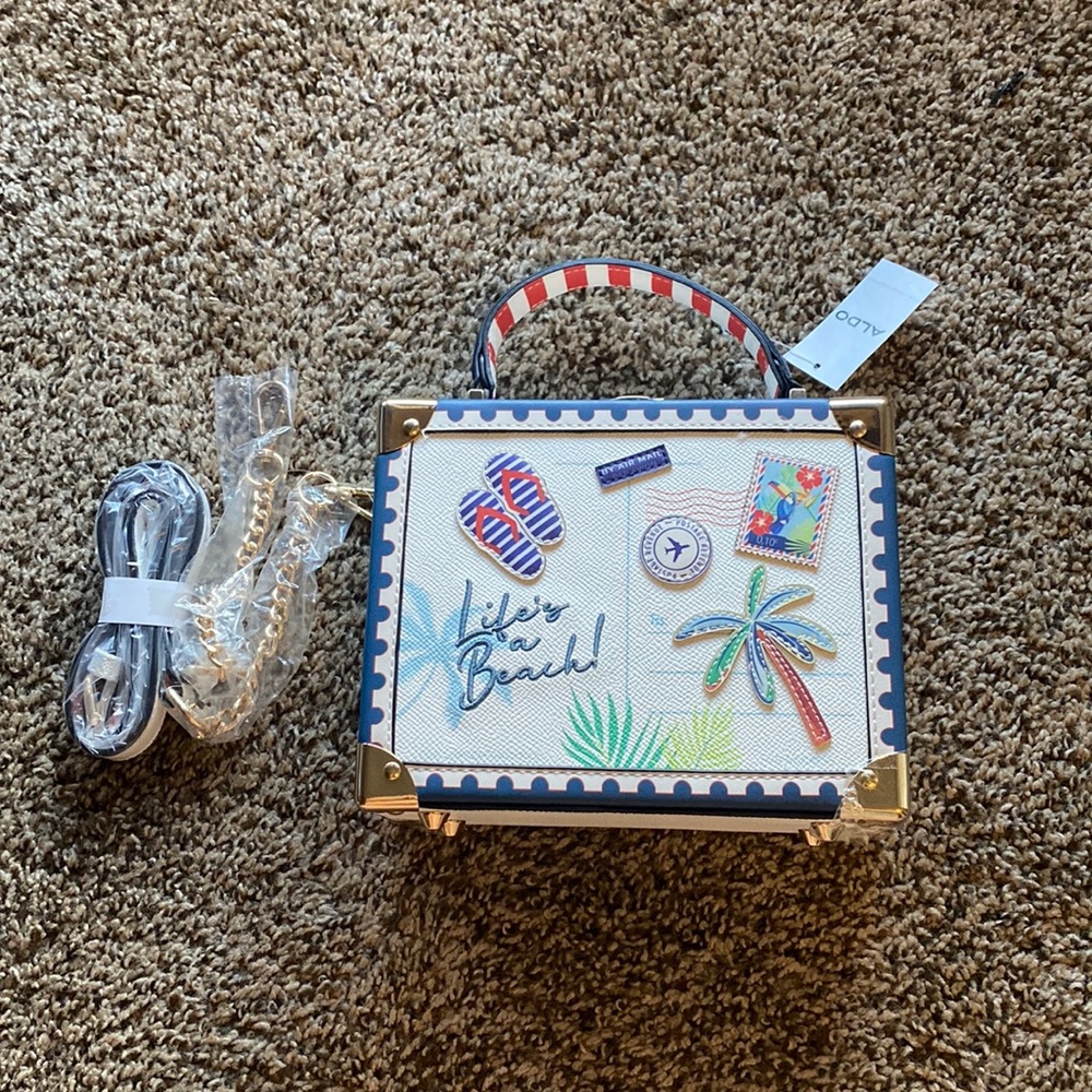 ALDO Mini Suitcase Purse